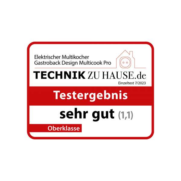 GASTROBACK® Reiskocher & Multikocher - 42527 - Design Multicook Pro