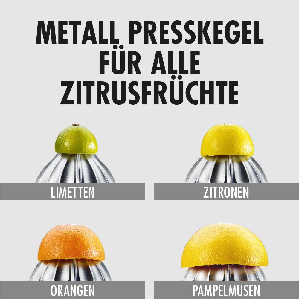 Schwerer Guss-Presskegel für Zitrusfrüchte jeder Art geeignet
