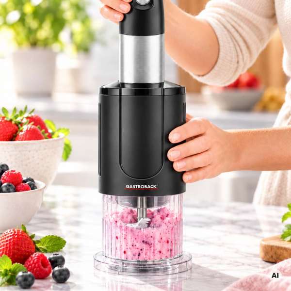 Power Hand Blender + Ice Cream