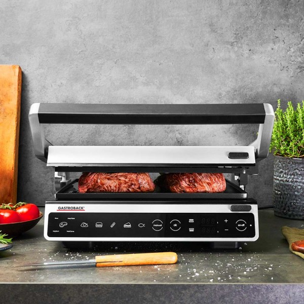 GASTROBACK® Kontaktgrill - 42542 Design BBQ Advanced Smart