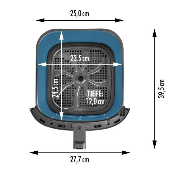 Multi Hot Air Fryer Heat & Crisp Family 8 L