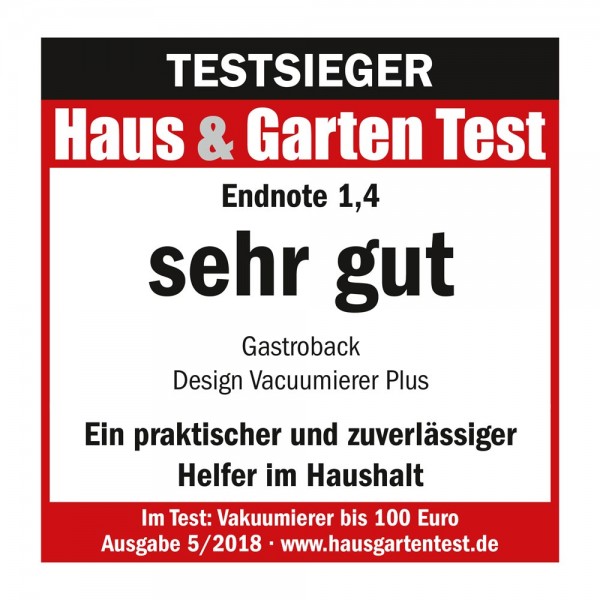 Design Vakuumierer Plus