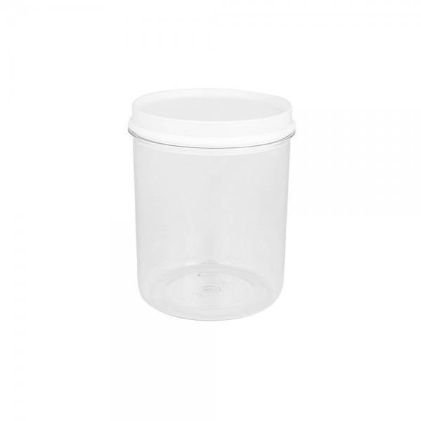 Behälter DD-950, für EBK-950,glasklar,Deckel weiß