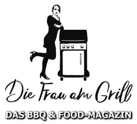 Die Frau am Grill