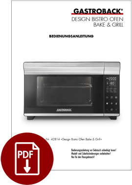 42814 - Design Bistro Ofen Bake & Grill - BDA