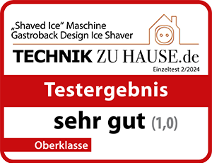GASTROBACK® Ice Shaver - 42905 - Design Ice Shaver - Technik zu Hause 02/2024
