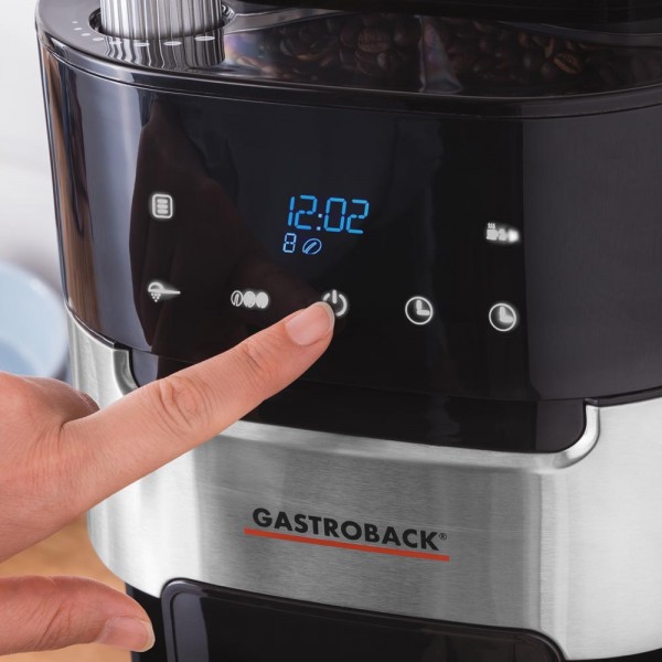 GASTROBACK® Filterkaffeemaschine - 42711_S Kaffeemaschine Grind & Brew Pro Thermo