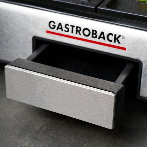 GASTROBACK® Tischgrill - 42524 Design Tischgrill Plancha & BBQ