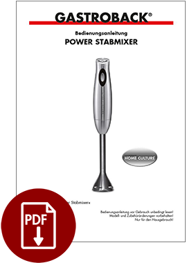 40974 - Design Stabmixer Advanced - BDA