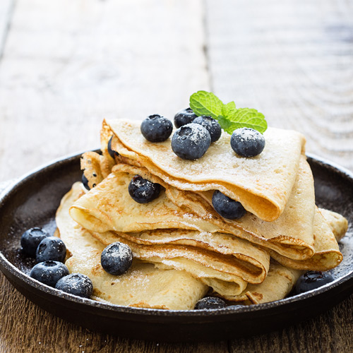 Kleines Crêpe-Gerät