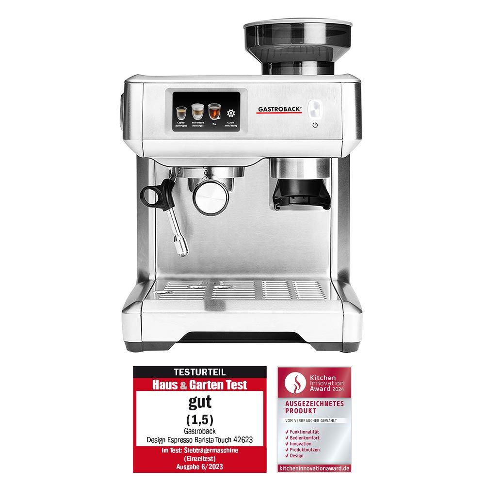 Spremiagrumi Digitale Gastroback 40151 - 1300W, 5 Velocità, Vassoio XXL Da 84mm, Acciaio Inox - Foto 5