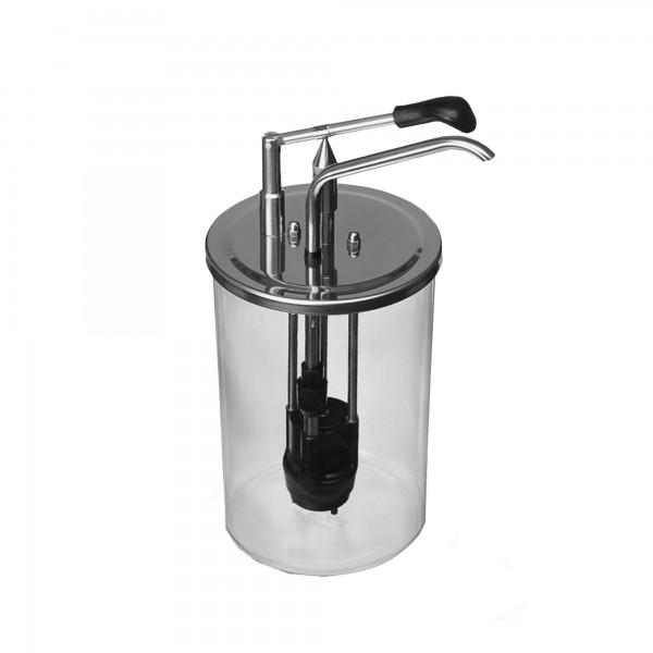 Hebeldosierspender m. 3,5 l Acrylbeh.