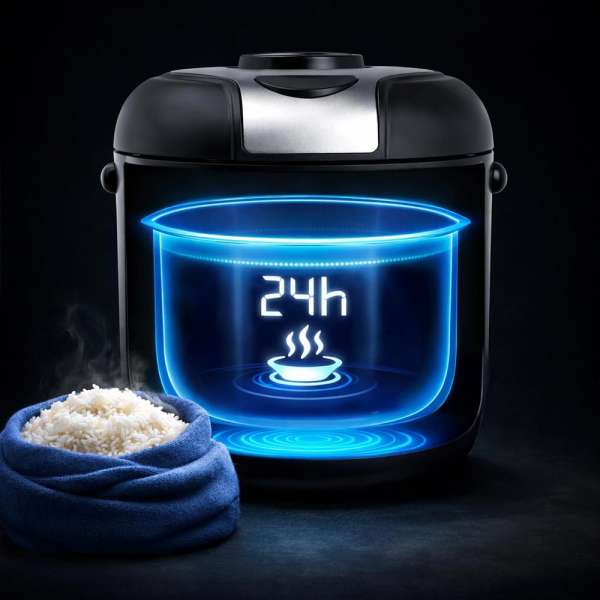 Rice Cooker RiceControl Low Carb & Steam 3 L