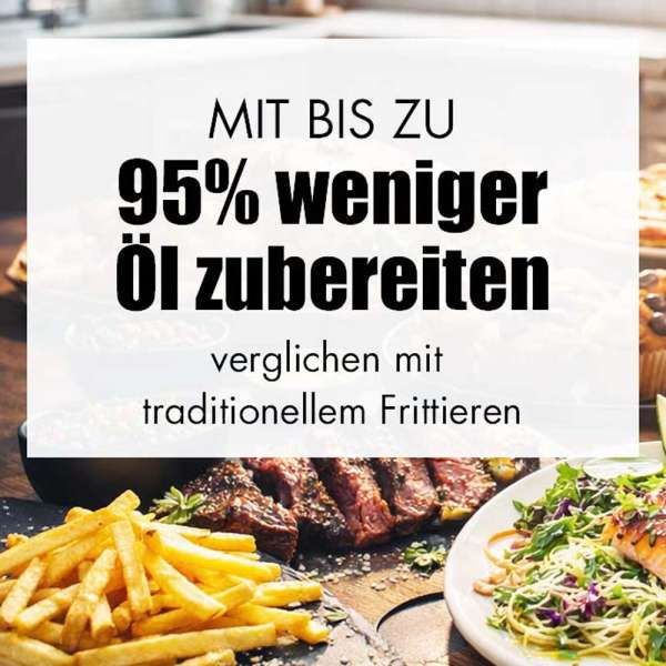 Multi Hot Air Fryer Heat & Crisp Family 8 L