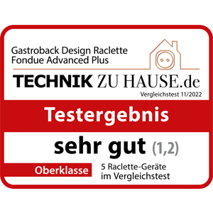 GASTROBACK® Raclette - Design Raclette Fondue Advanced Plus 42562 - Technik zu Hause comparison test 11/2022