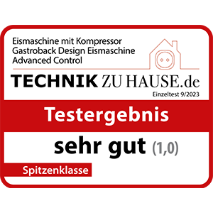 GASTROBACK® Eismaschine - 42900 - Design Eismaschine Advanced Control - Technik zu Hause 9/2023