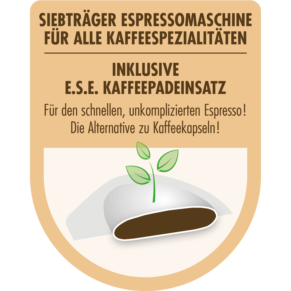 GASTROBACK® Siebträger Espressomaschine - 42721 - Design Espresso Piccolo Pro