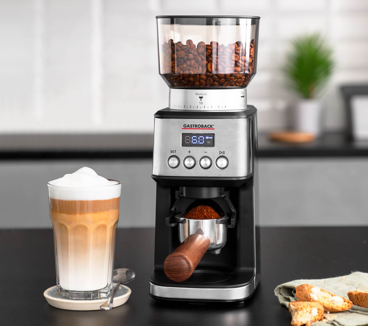 GASTROBACK® Coffee Grinder - 42643 Design Coffee Grinder Digital