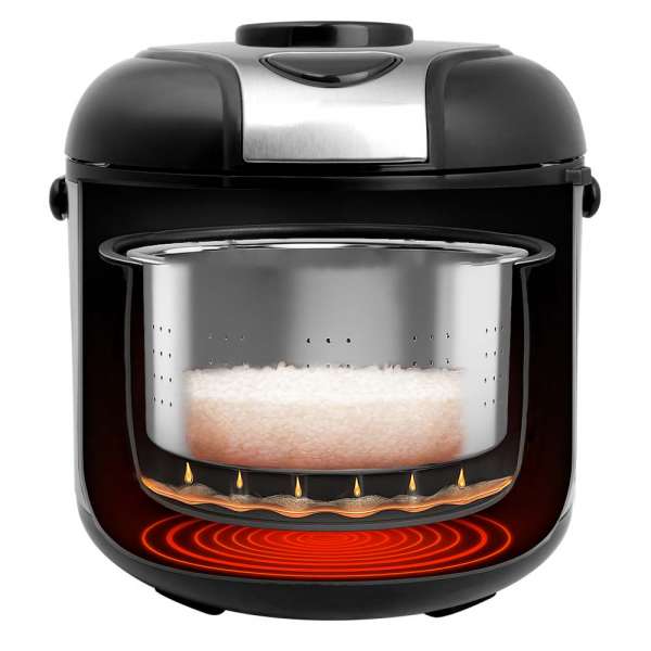 Reiskocher RiceControl low carb & steam 3 L