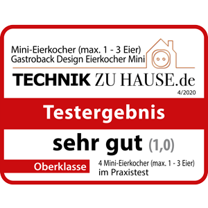 GASTROBACK® Design Eierkocher Mini 42800 - Technik zu Hause 2020