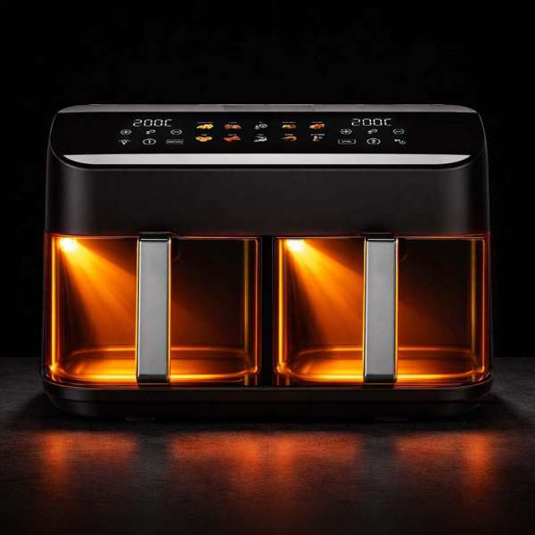 Multi-Heissluftfritteuse Duo Family 9 L