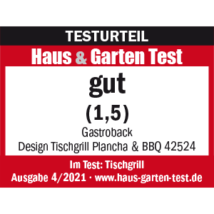 GASTROBACK® Tischgrill - 42524 Design Plancha & BBQ