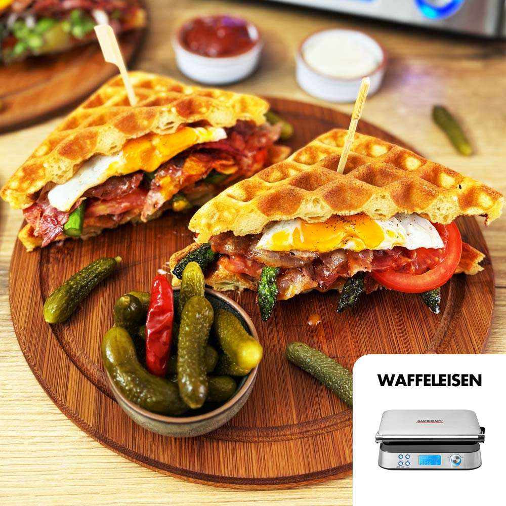 waffeleisen_rezepte_waffelsandwich_mit_spargel_bacon_ei_gastroback_design_heissluftfritteuse_Air_Pro_42582
