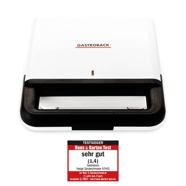 GASTROBACK Sandwichmaker GASTROBACK Sandwichmaker - 42443 - Design Sandwichmaker