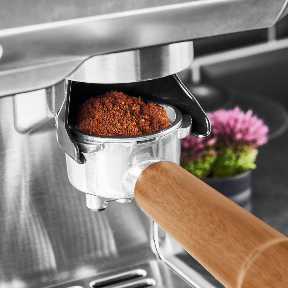 GASTROBACK® Siebträgermaschine - 42624 DER FEINSCHMECKER Espressomaschine als Sonderedition mit edlen Hölzern