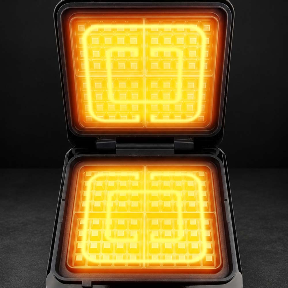 GASTROBACK® Waffle Maker - 42448 - Waffle Maker Advanced Control Pro 4 - BLACK EDITION