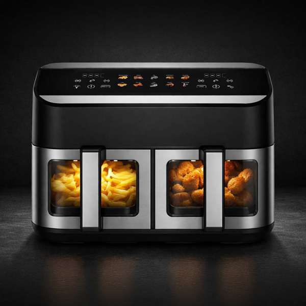 Multi-Heissluftfritteuse Duo Family 9 L