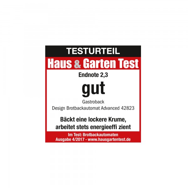 Design Brotbackautomat Adv. inkl. Eiscremebehälter