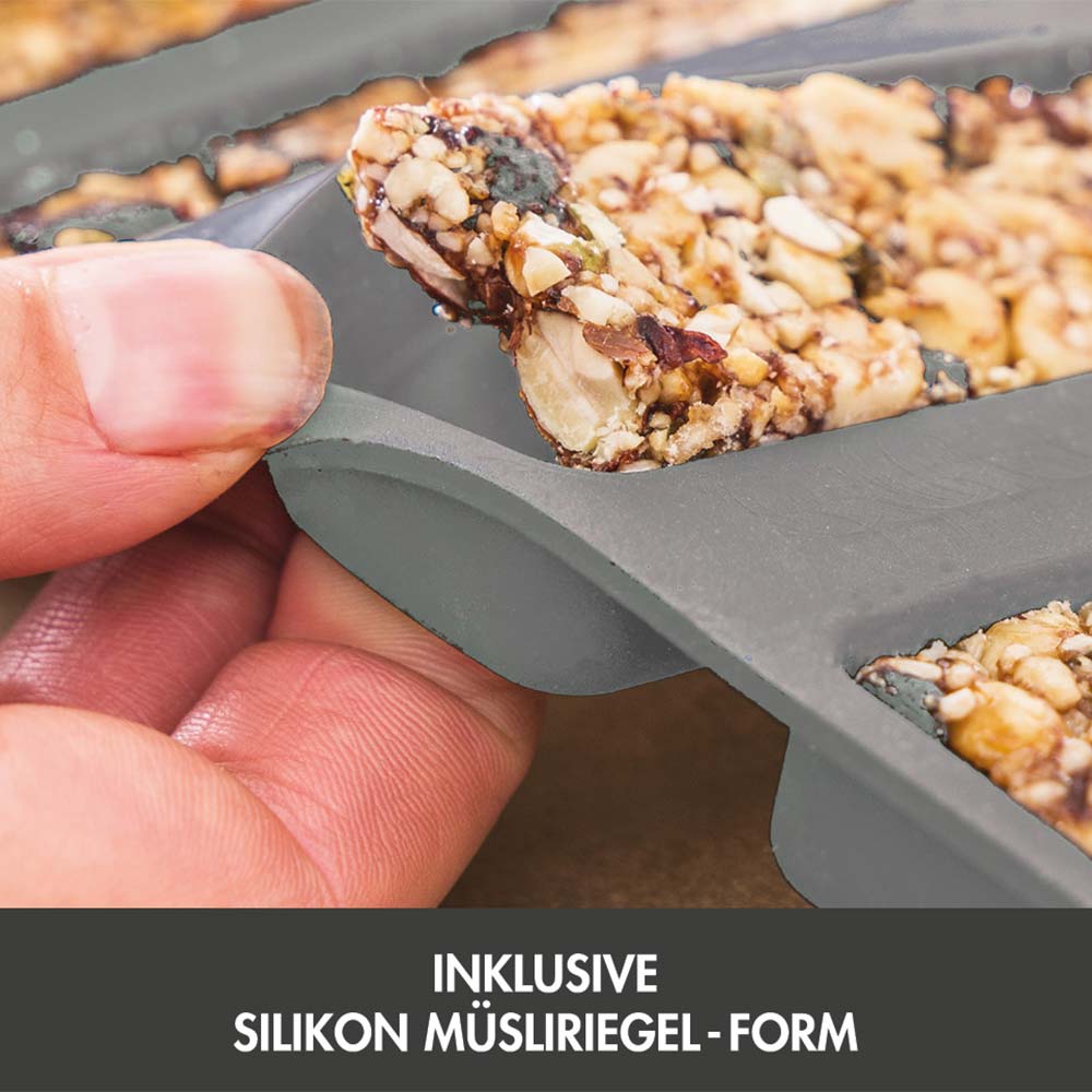 1 Müsliriegel-Form für 15 selbstgemachte Riegel