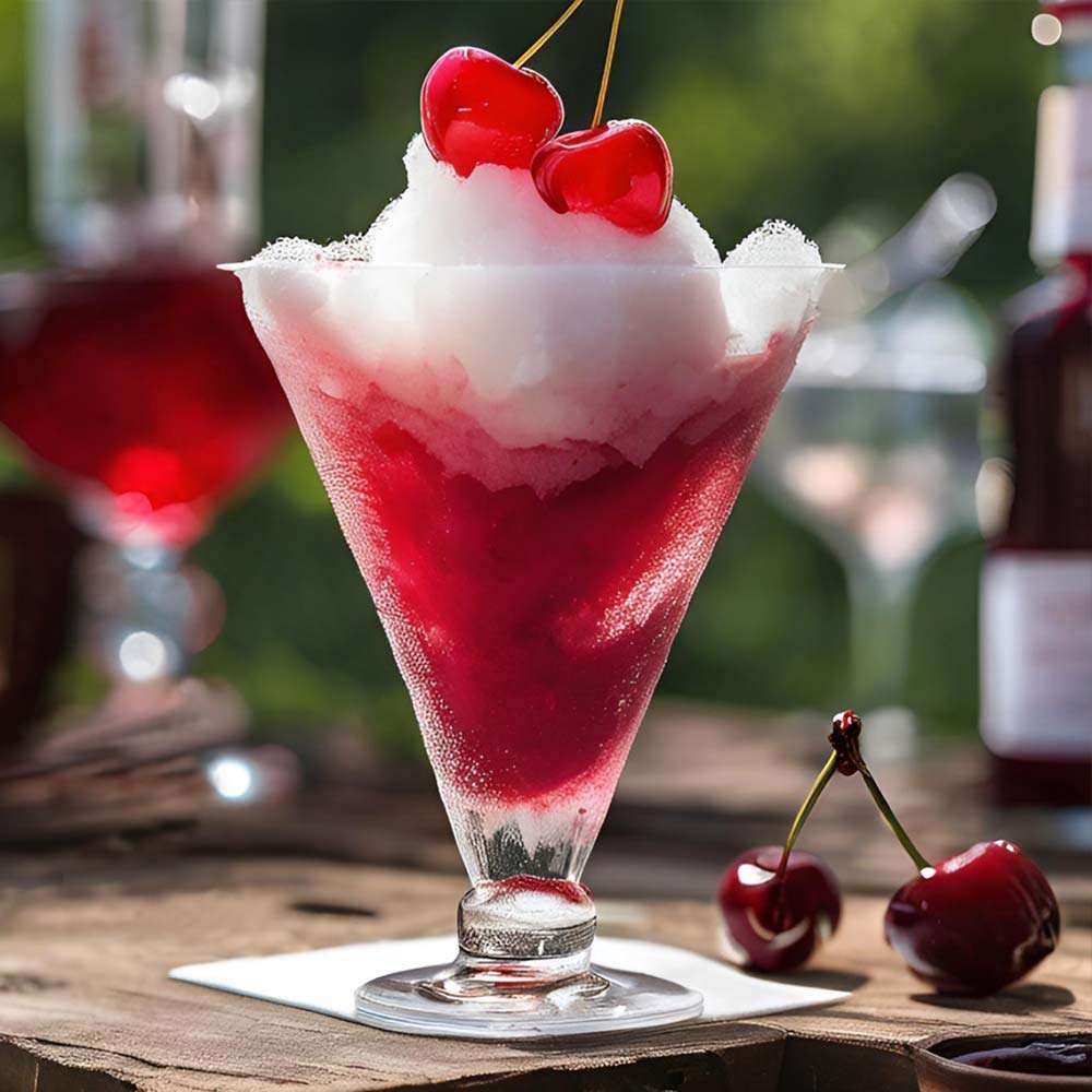 Kirsch-Vanille-Shaved-Ice-mit-Kirschlikoer