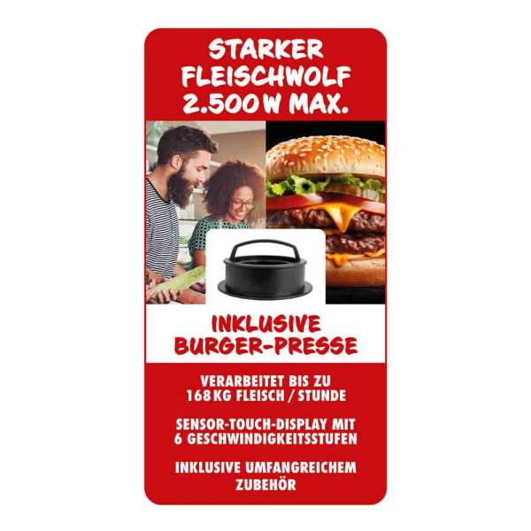 GASTROBACK® Mincer - 41410 - Design Mincer 6-in-1 Power Pro #10