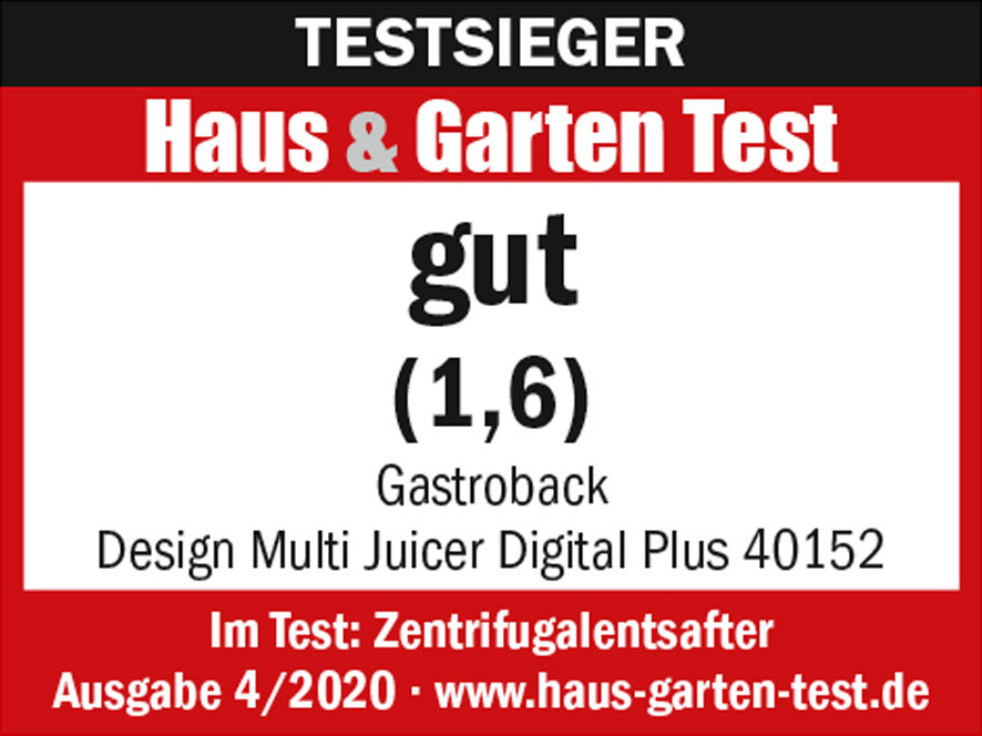 GASTROBACK® Juicer - 40152 Design Multi Juicer Digital Plus