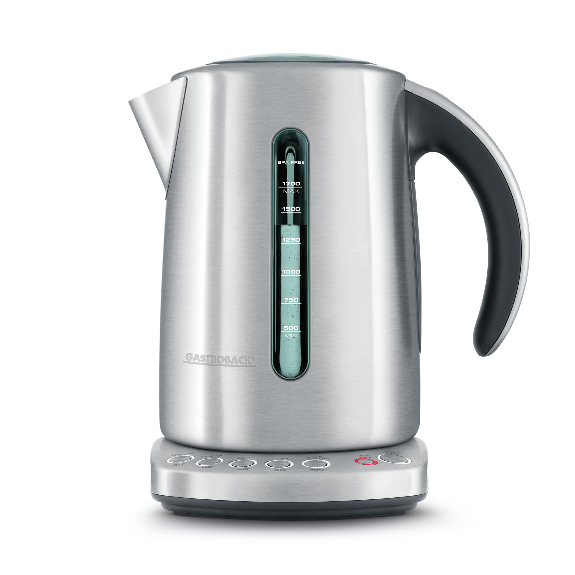 Generalüberholt) Design Wasserkocher Advanced Pro | GASTROBACK® Gastroback Wasserkocher Design Advanced Pro 42429, 1,7 Liter