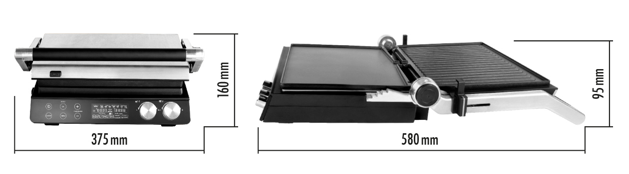 GASTROBACK® Multifunktionskontaktgrill - 42423 - Gourmet Multigrill BBQ Pro Smart GASTROBACK® Multifunktionskontaktgrill - 42423 - Gourmet Multigrill BBQ Pro Smart