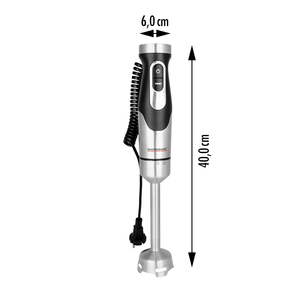 GASTROBACK® Hand Blender - 40968 - Powermix Hand Blender FlexCord 1.500 W