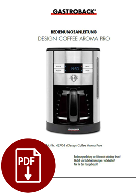 62704 - Design Coffee Aroma Pro - IM