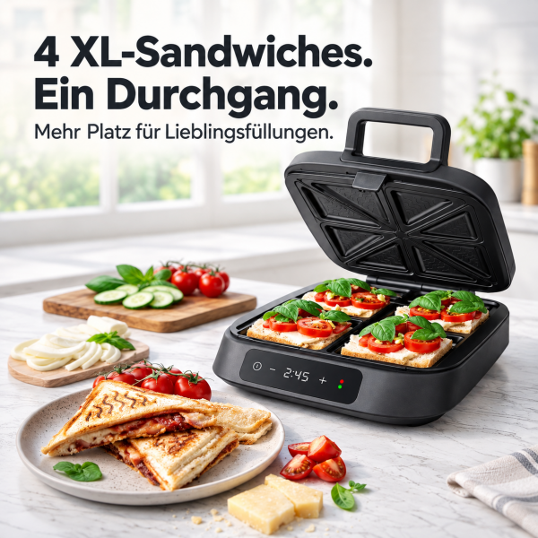 Sandwichmaker Snack Station 4XL Advanced