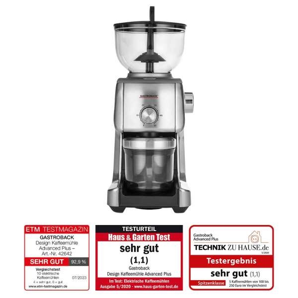 GASTROBACK® Kaffeemühle - GASTROBACK® Kaffeemühle - 42642 - Design Kaffeemühle Advanced Plus