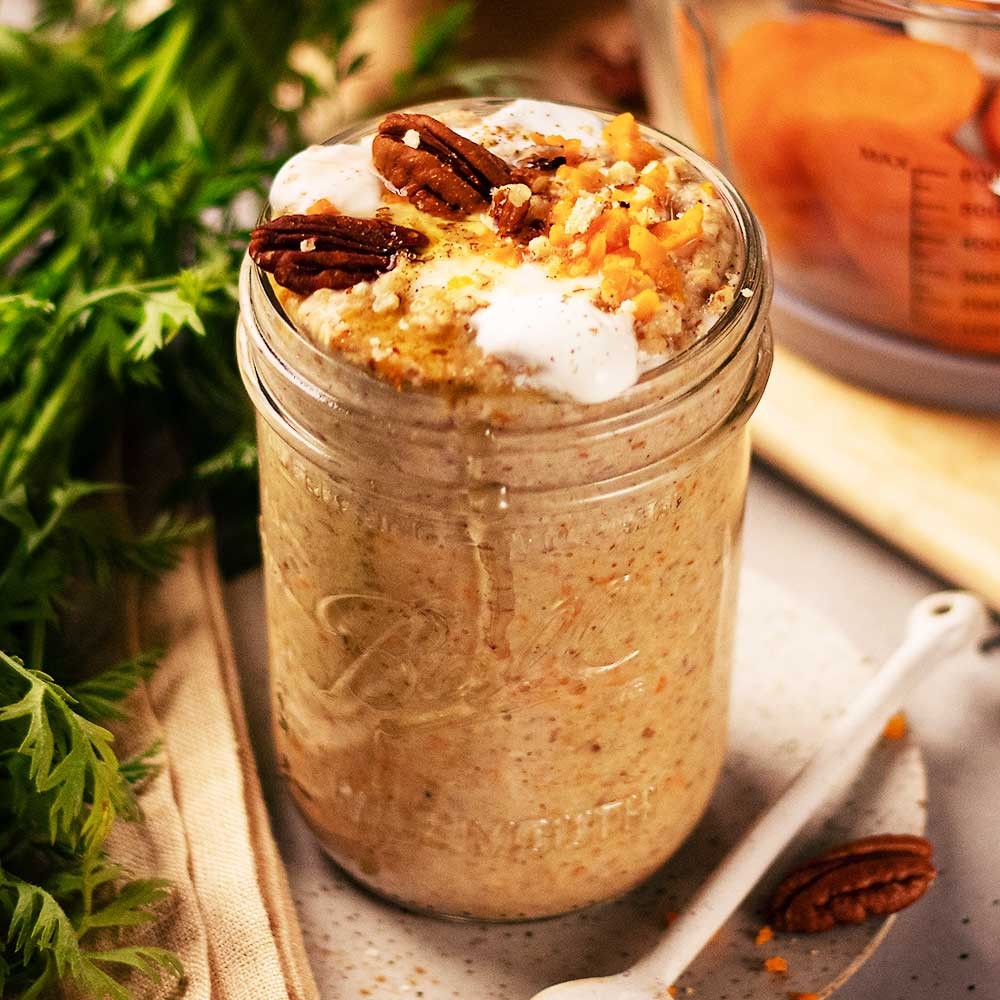 Carrot Cake Overnight Oats