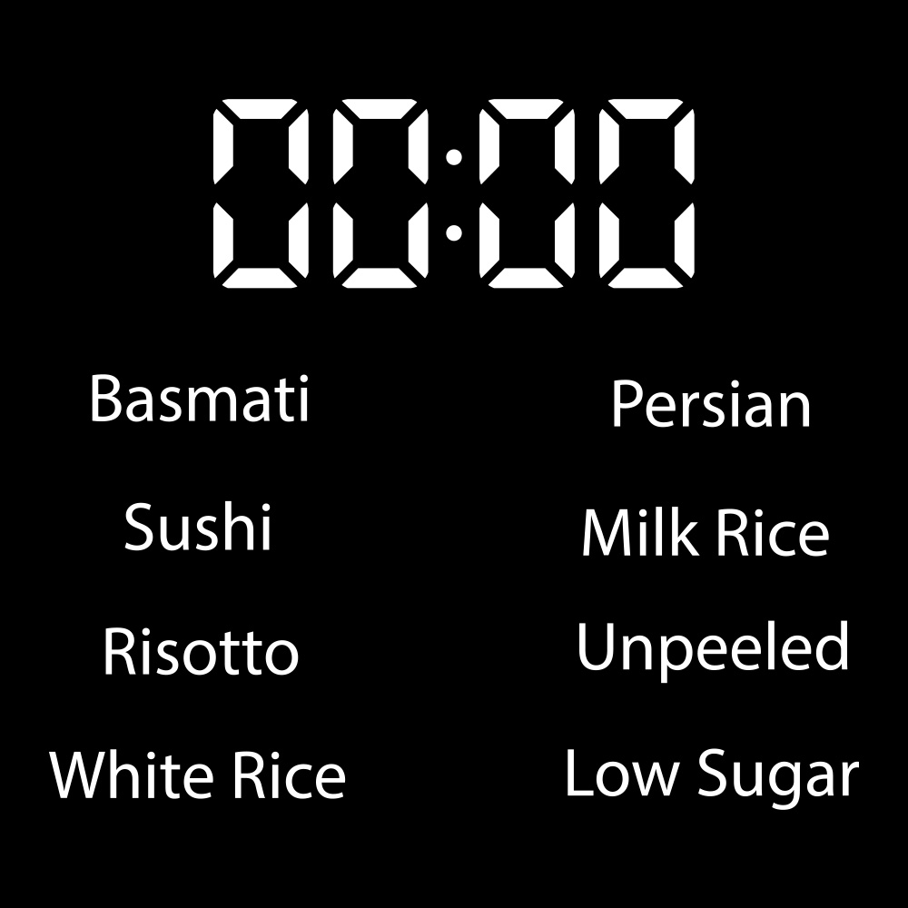 GASTROBACK® Reiskocher - 42519 - Reiskocher RiceControl Low Carb & Steam 3 L