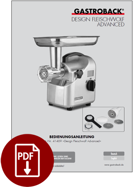 GASTROBACK® Mincer - Design Mincer Advanced 41409