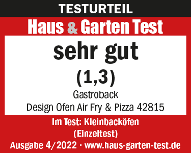 Haus & Garten Test - Auszeichnung Haus & Garten Test - Auszeichnung