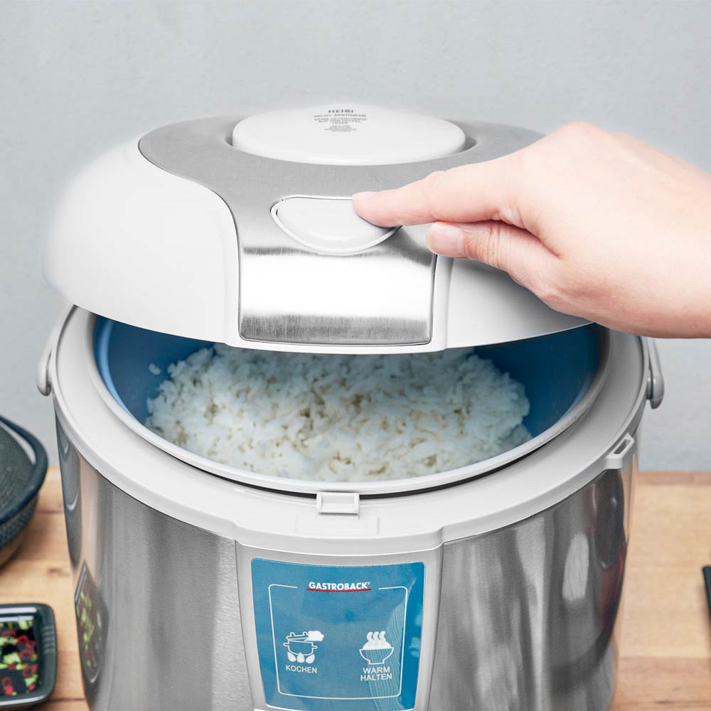 Gastroback - Automatic Rice maker no overcooking - silver