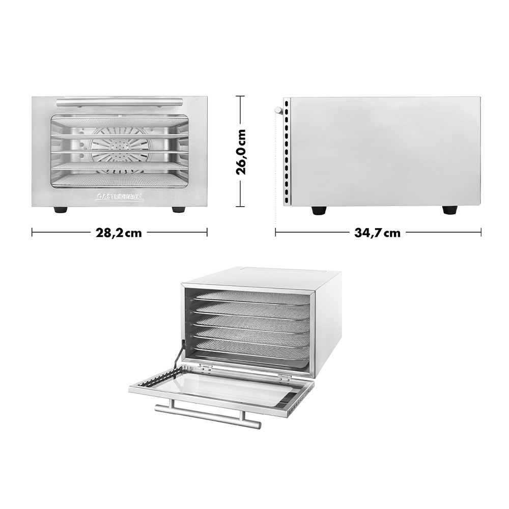 GASTROBACK® Dörrautomat - 46604 - Design Dörrautomat Mini Professional
