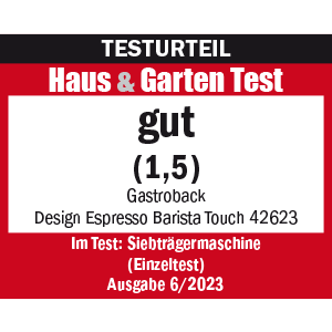 GASTROBACK® Siebtraegermaschine - 42623 - Design Espresso Barista Touch