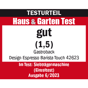 GASTROBACK® Siebtraegermaschine - 42623 - Design Espresso Barista Touch GASTROBACK® Siebtraegermaschine - 42623 - Design Espresso Barista Touch